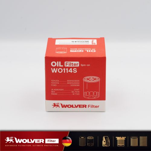 Lọc Nhớt Động Cơ: Wolver WO114S